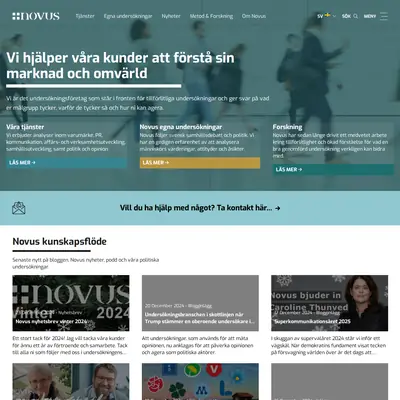 novus.se startsida 2025