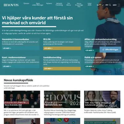 novus.se startsida 2026