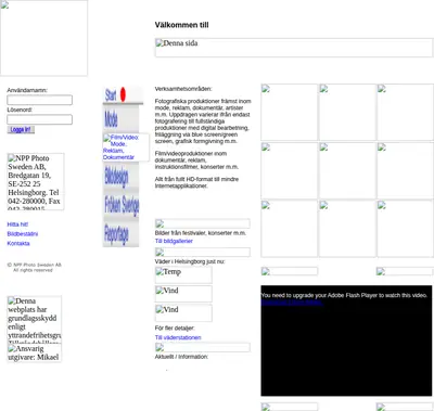 www.npp-photo.se startsida 2011