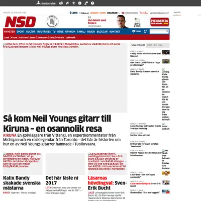 Boden Gratistidning startsida 2018