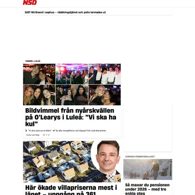 Boden Gratistidning startsida 2026