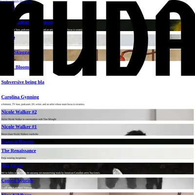 Nuda startsida 2019
