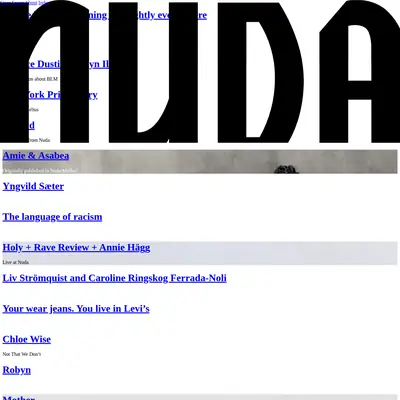 Nuda startsida 2021