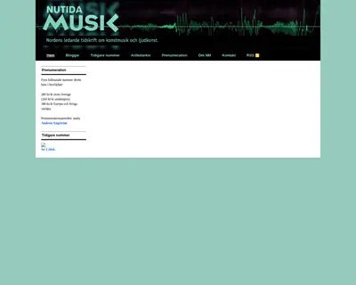 Nutida Musik startsida 2014