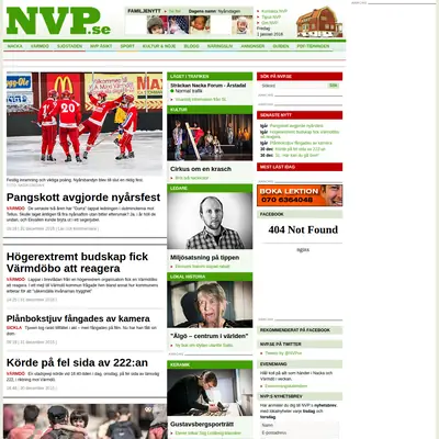 nvp.se startsida 2016