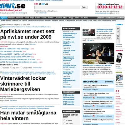 DV Mode startsida 2010