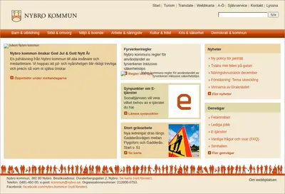 Mera Nybro startsida 2014
