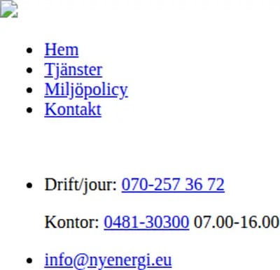 Ny energi startsida 2024