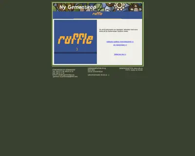 GEMENSKAP startsida 2009