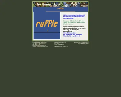 GEMENSKAP startsida 2011