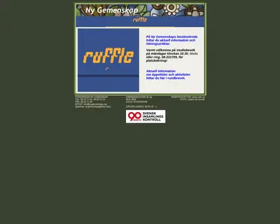 GEMENSKAP startsida 2012