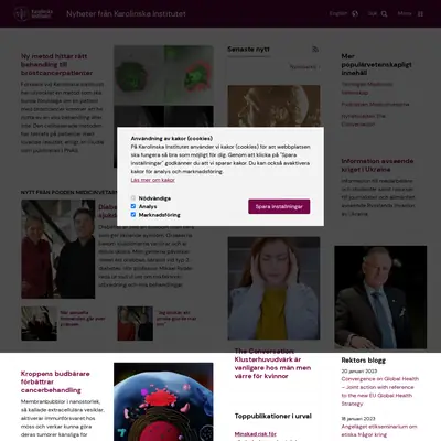 BERÖRING startsida 2023
