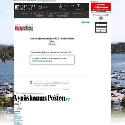 www.nynashamnsposten.se webb-tv startsida 2011