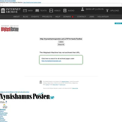 www.nynashamnsposten.se webb-tv startsida 2013