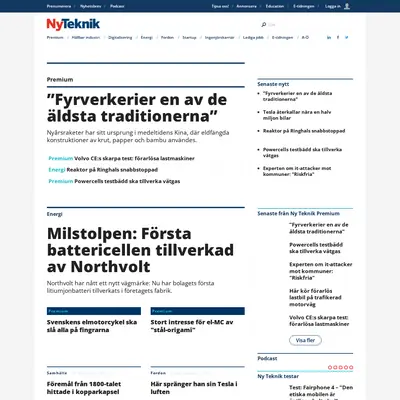 Artilleri - Tidskrift startsida 2022