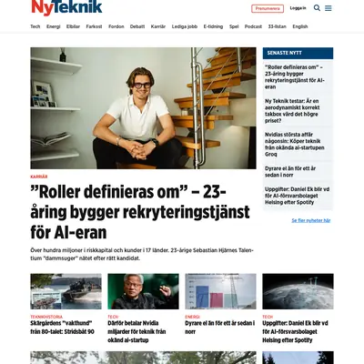 Artilleri - Tidskrift startsida 2026