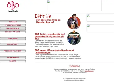Boinsikt startsida 2003