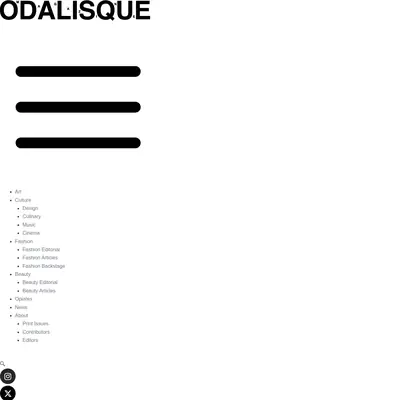 www.odalisquemagazine.com startsida 2026
