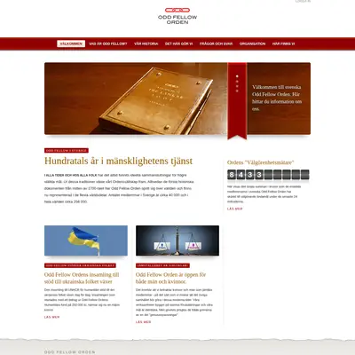 www.oddfellow.se startsida 2022
