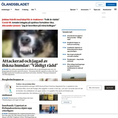 http://olandsbladet.se startsida 2021