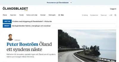 http://olandsbladet.se startsida 2024