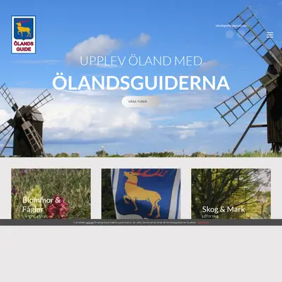 ÖLANDSGUIDEN startsida 2024