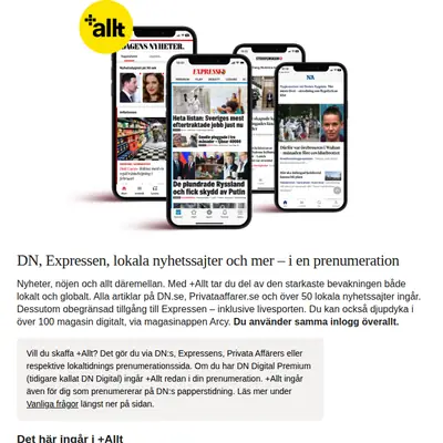 plusallt.se startsida 2025