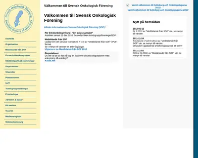Cancerläkaren startsida 2010