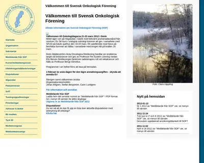 Cancerläkaren startsida 2012