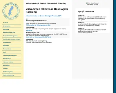 Cancerläkaren startsida 2014