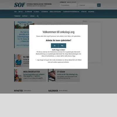 Cancerläkaren startsida 2016