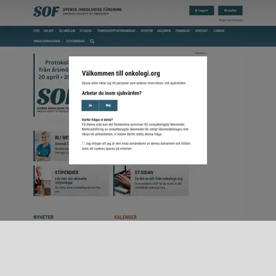 Cancerläkaren startsida 2020