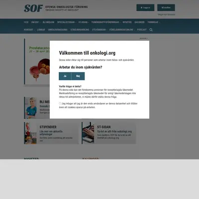 Cancerläkaren startsida 2023