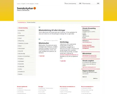 www.onsalakyrka.se startsida 2011