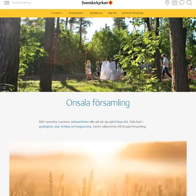 www.onsalakyrka.se startsida 2018