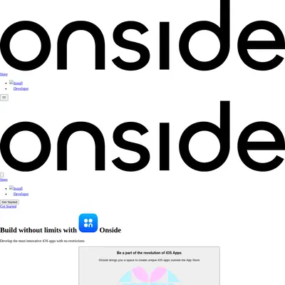 Onside startsida 2025