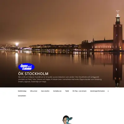 ÖPPNA KANALEN STOCKHOLM startsida 2025