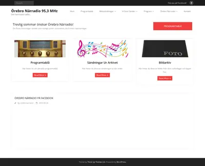 Örebro Närradio startsida 2022