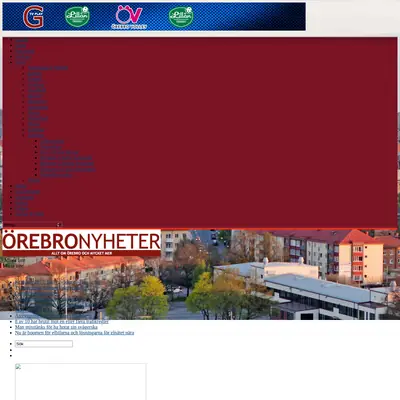 Örebronyheter startsida 2018