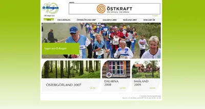 Radio O-Ringen startsida 2007