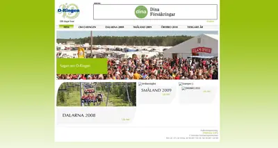 Radio O-Ringen startsida 2008