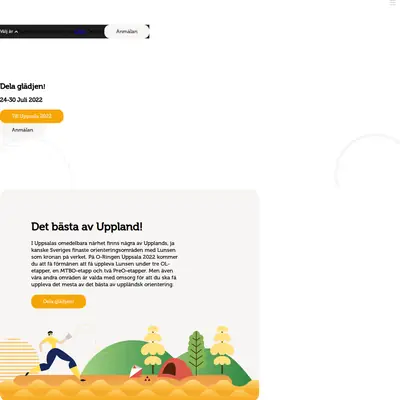 Radio O-Ringen startsida 2022