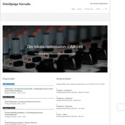 Örkelljunga närradioförening startsida 2026