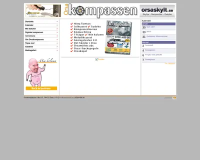 Orsakompassen startsida 2010