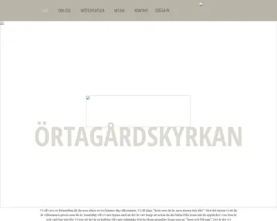Örtagårdskyrkans Webb-TV startsida 2024