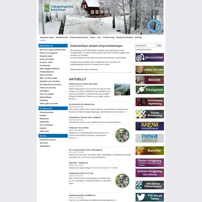 Mera Oskarshamn startsida 2014