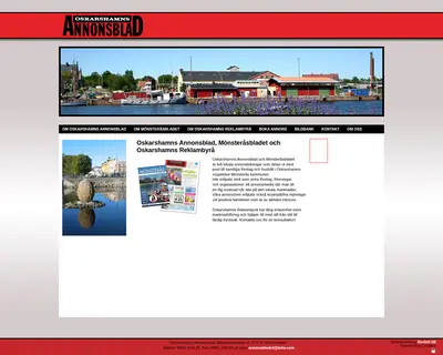 OSKARSHAMNS ANNONSBLAD startsida 2013