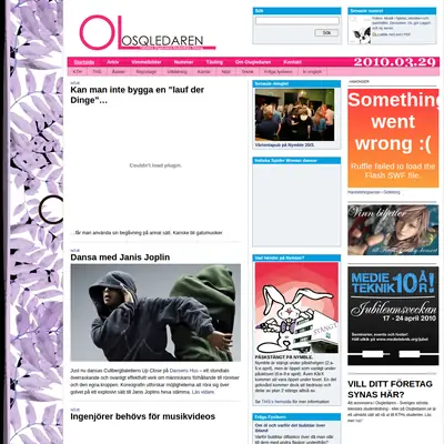 Osq-ledaren startsida 2010