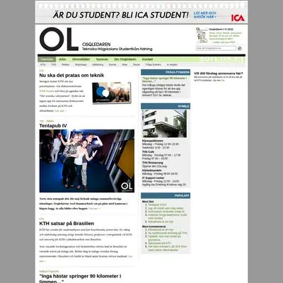 Osq-ledaren startsida 2011