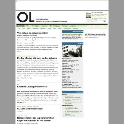 Osq-ledaren startsida 2012